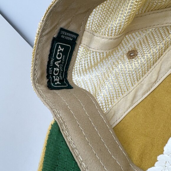 North Dakota State University NDSU Bison Trucker Hat Cap Strap Back Adjustable - Picture 5 of 5